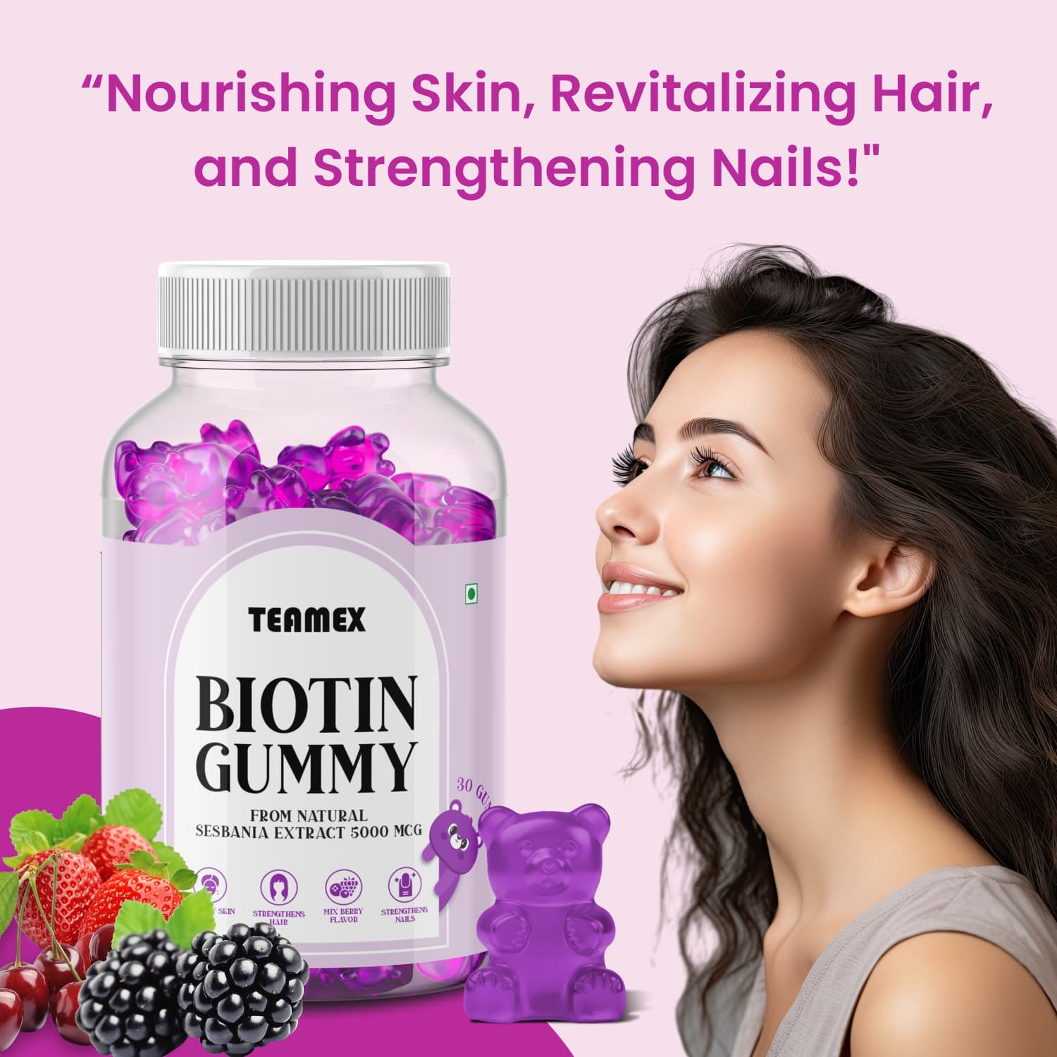 Biotin Hair, Skin & Nails Wellness 2