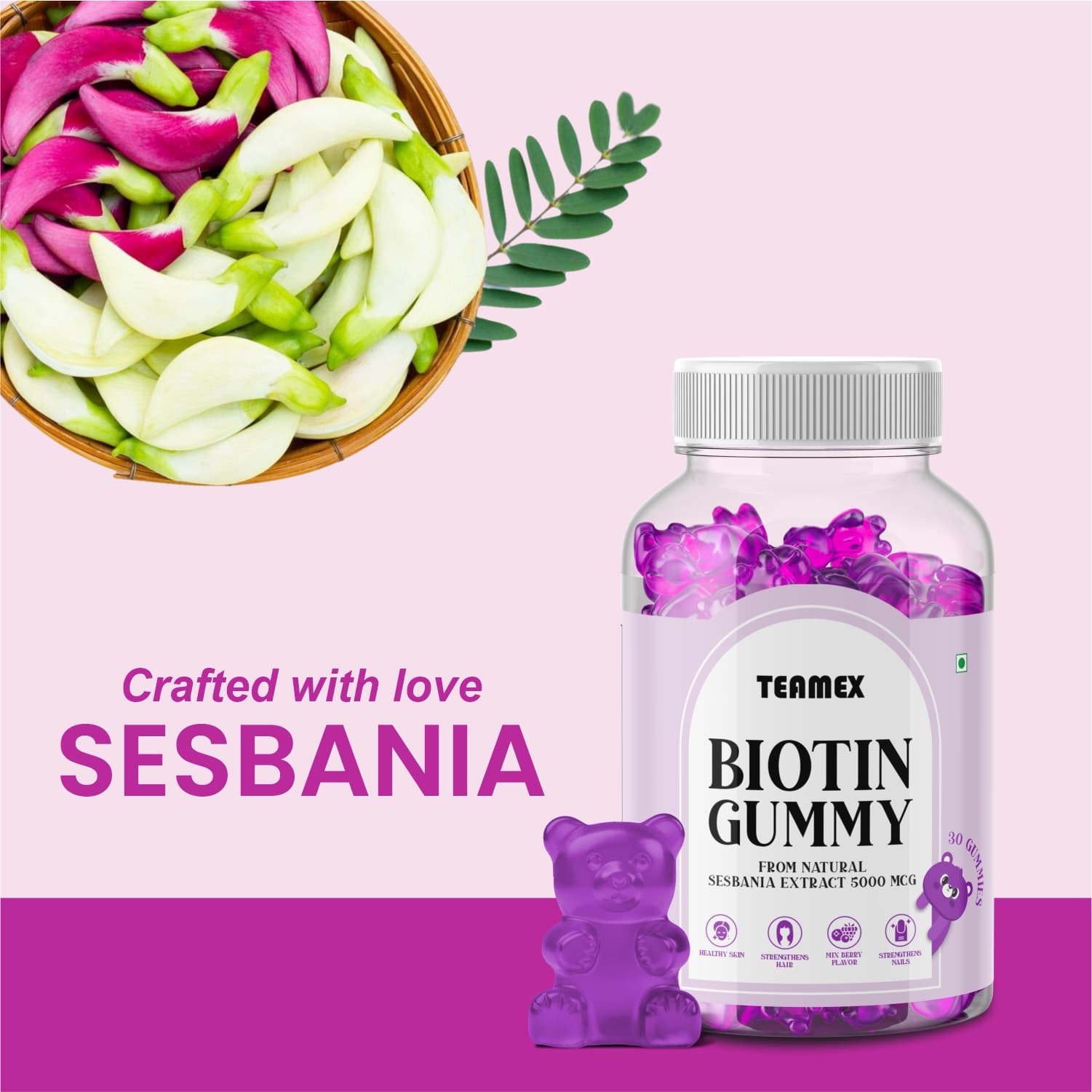 Biotin Hair, Skin & Nails Wellness 5