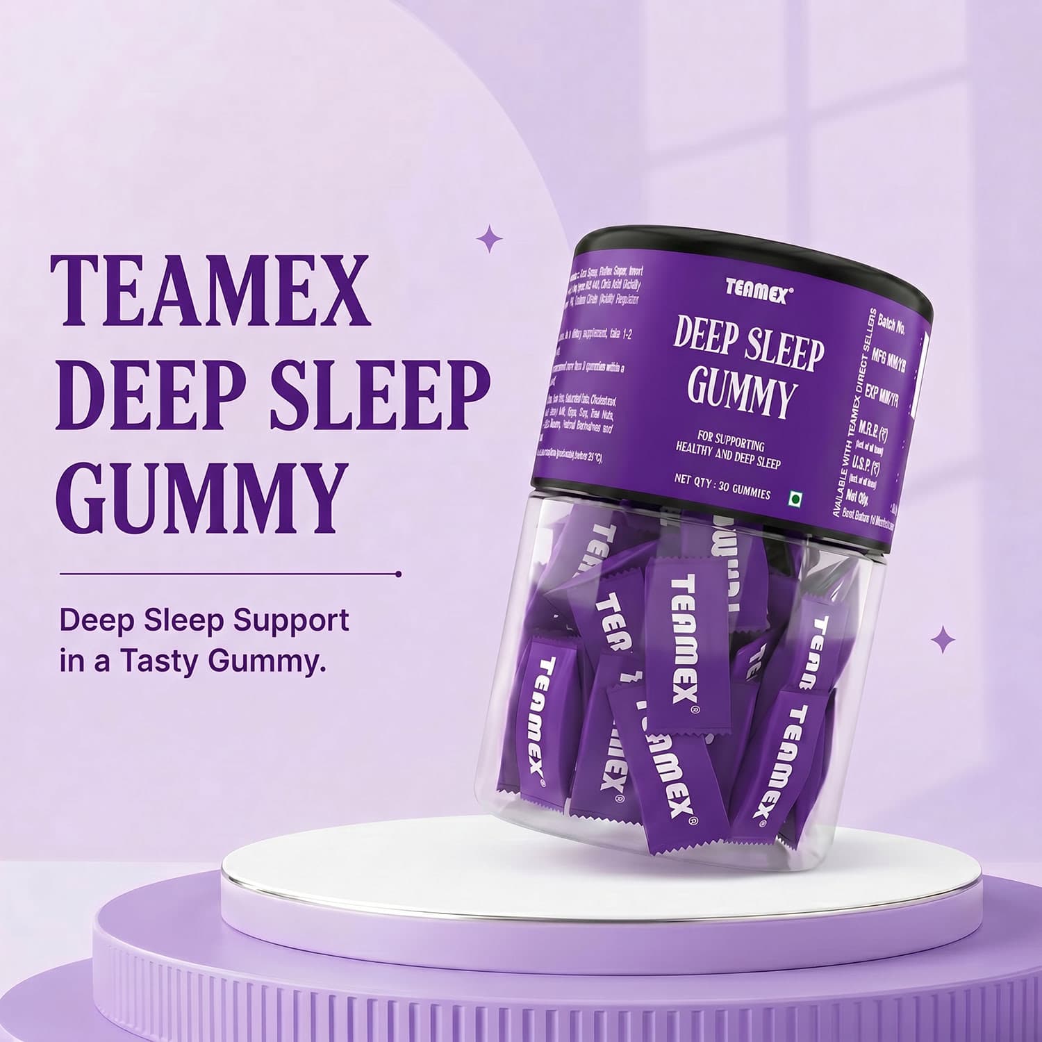 Deep Sleep Rest & Relaxation Gummies 2