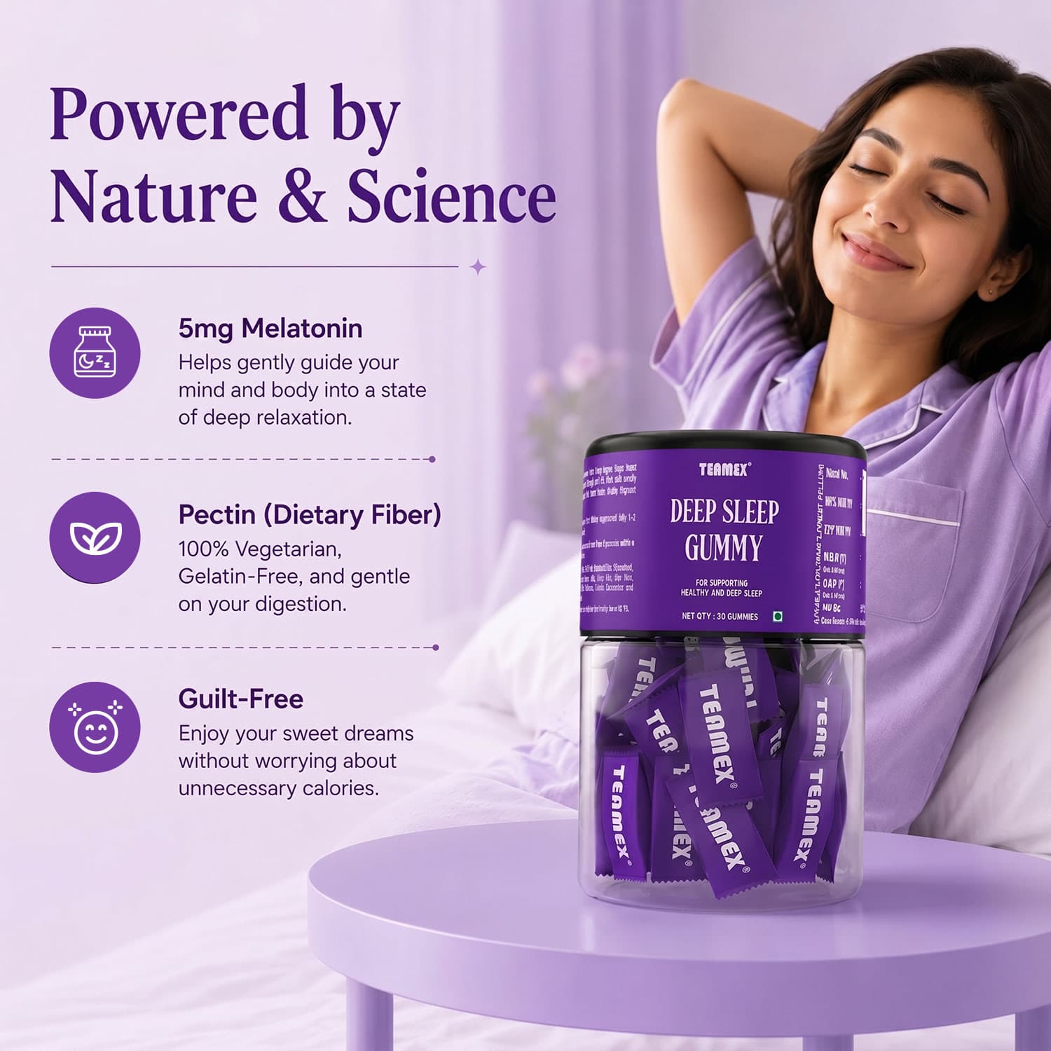 Deep Sleep Rest & Relaxation Gummies 5