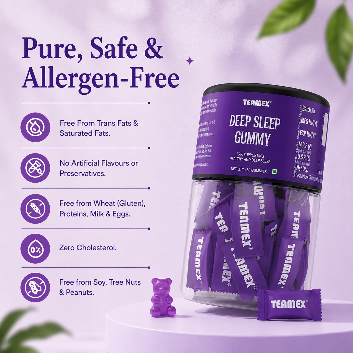 Deep Sleep Rest & Relaxation Gummies 7