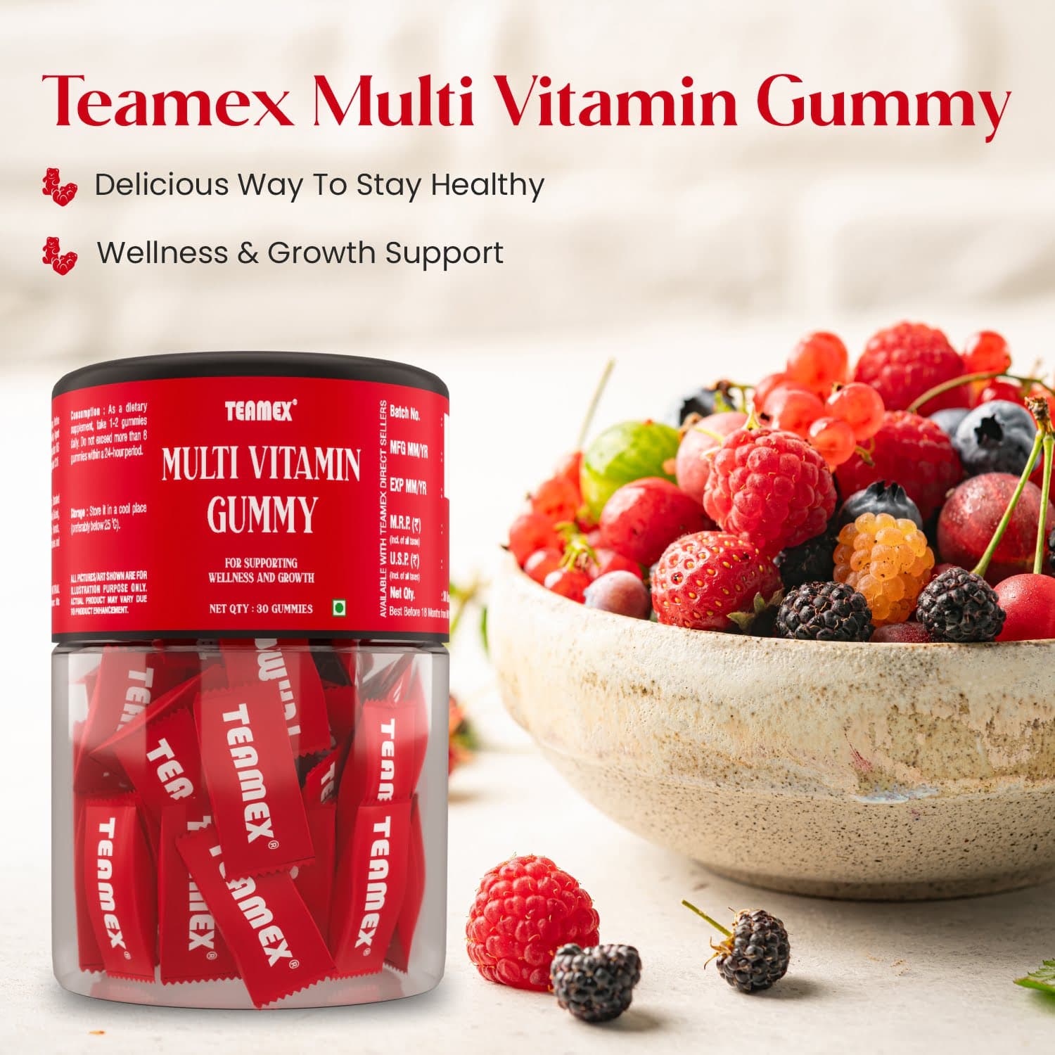 Daily Essential Multivitamin & Immunity Gummies 2