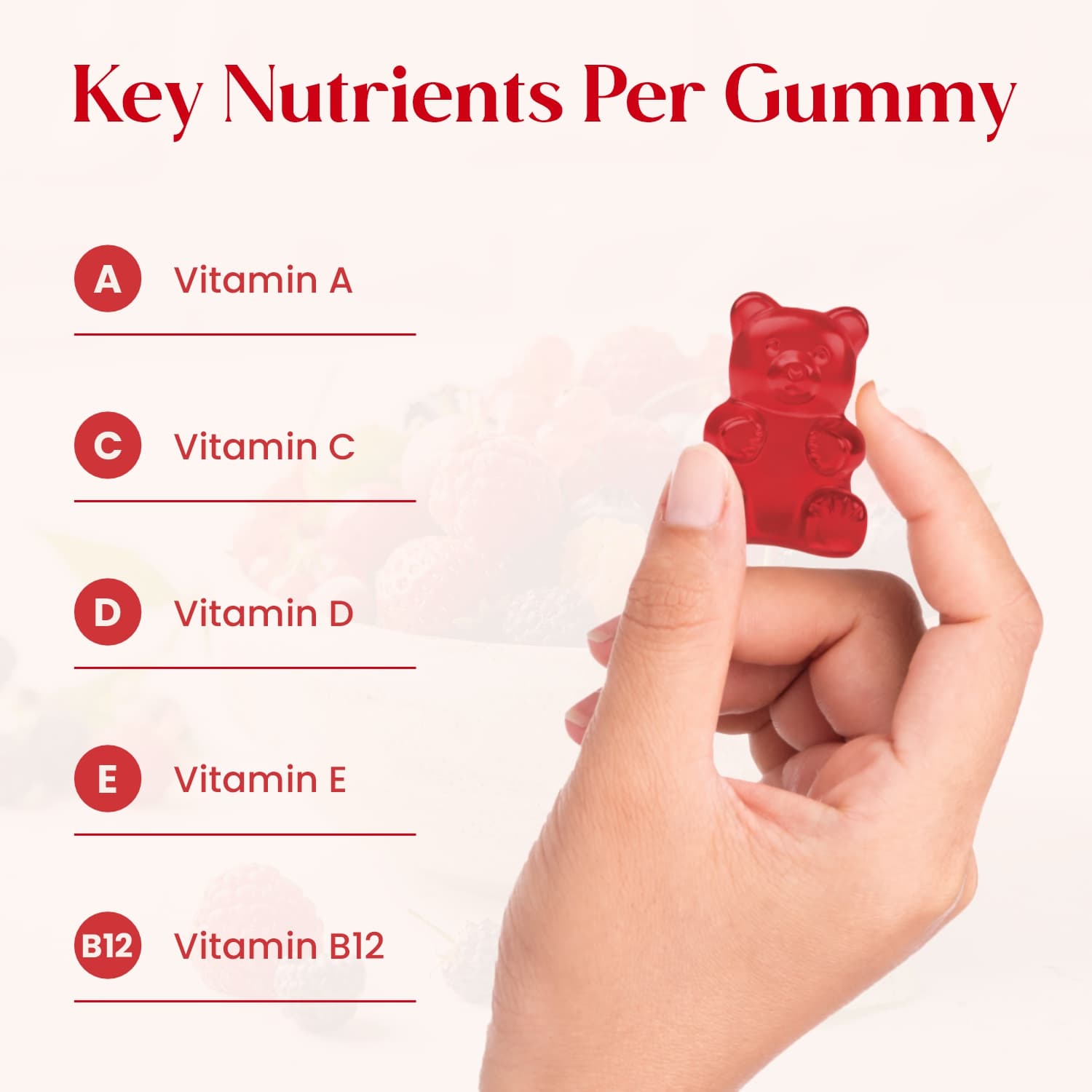 Daily Essential Multivitamin & Immunity Gummies 3