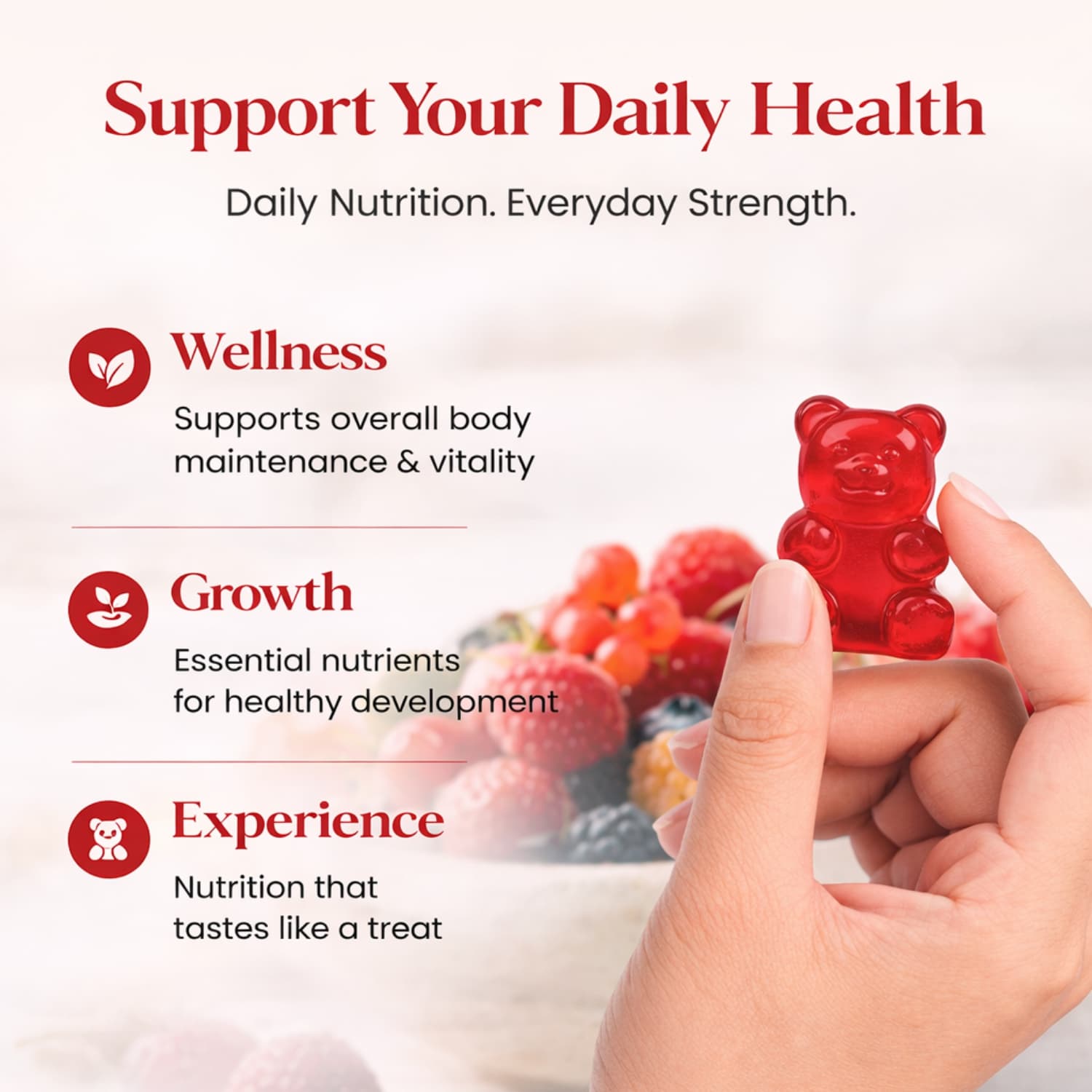 Daily Essential Multivitamin & Immunity Gummies 5